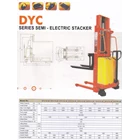 Semi Electric Stacker DALTON type DYC kapasitas 1 sampai 2 Ton Tinggi 1.6 meter 9