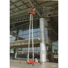 Scissor Lift Tangga Elektrik Aluminium Work Platform Dual Mast untuk 2 Orang Tinggi 10 Meter sampai 16 Meter GTWY 10 1000  3