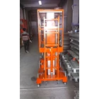 Scissor Electric Stair Lift Aluminum Work Platform Dual Mast for 2 People 10 Meters to 16 Meters Height GTWY 10 1000 4
