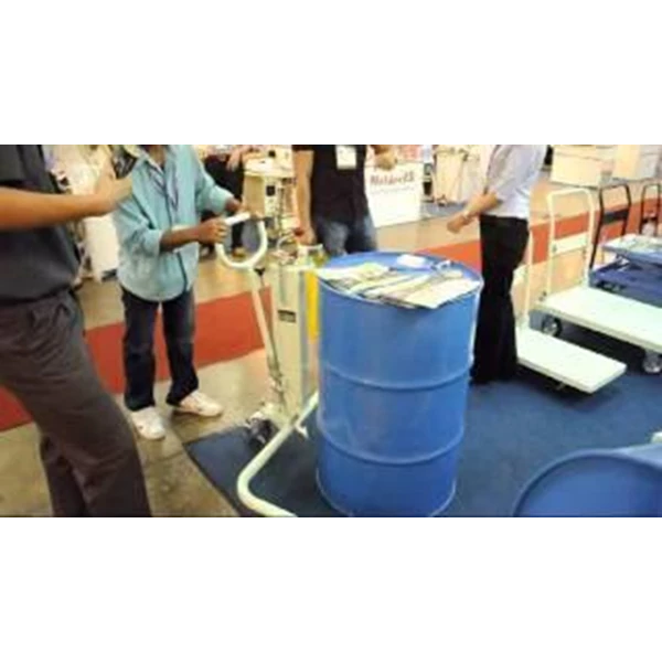 Hydrolic Drum Porter OPK Alat untuk memindahkan Drum Minyak atau Drum Kaleng Kapasitas 250 Kg dan 350 Kg