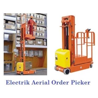 Importir Electric Aerial Order Picker dan Scissor Lift 