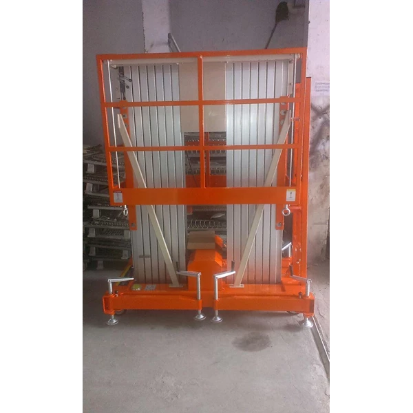 Tangga Aluminium Work Platform 10 - 16 Meter untuk 1 dan 2 Orang