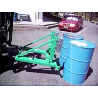 Drum Gripper OIC untuk 1 dan 2 Drum Plastik 500 Kg dan 1000 Kg ( Sarung Tangan Forklift )