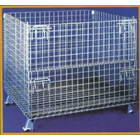 Folding Mesh Basket Can Arrange 4 Stacking Capacity 800 Kg - 1500 Kg 10