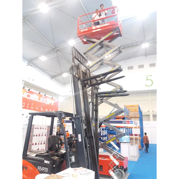 Distributor Forklift Electric Kapasitas 2 Ton 3 Meter Bergaransi Promo Cuci Gudang