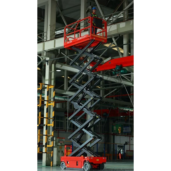 Scissor Lift Tangga Gunting Elektrik 8 meter - 16 Meter