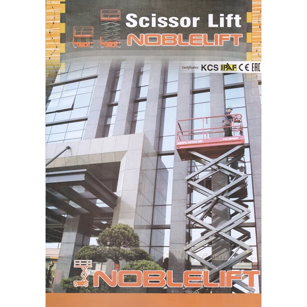 Scissor Lift Tangga Gunting Elektrik 8 meter - 16 Meter