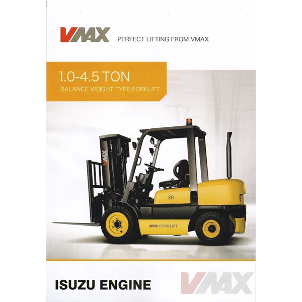 Forklift Diesel Isuzu merk VMAX 3 Ton