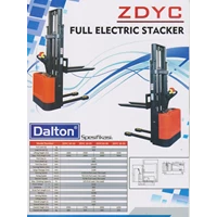 Hand Stacker Full Electric Dalton Model Pedestrian ZDYC